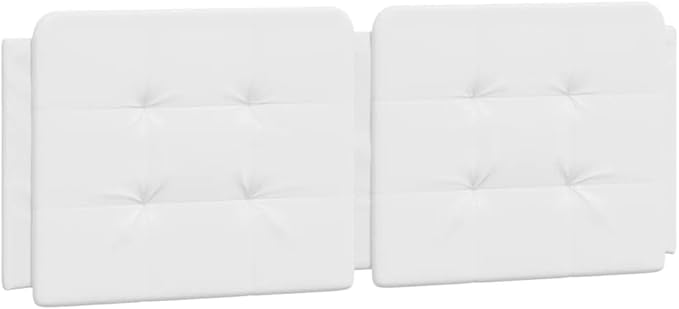 White Faux Leather Upholstered Platform Bed Frame, Sturdy Wooden Slat Support, Elegant Modern Design for Master Bedroom, Easy Assembly