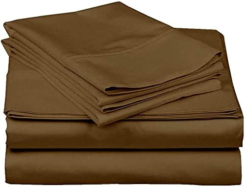 Ready To Rest Queen Waterbed Sheets, 4 Piece Attached Sheet Set, Fits 18 Inch Deep Mattress, Brushed Microfiber, Ultra Soft and Lightweight (Taupe)