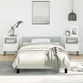 Light Grey Velvet Bed Frame with Soft Touch Upholstery and Durable Plywood Structure, Modern Single Bed for Adults, Compact Size Ideal for Small Bedrooms, Easy Assembly