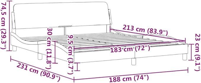 Light Gray Velvet Bed Frame with Storage, Modern Single Size Upholstered Platform for Small Spaces Light Gray, 74.0 x 90.9 x 29.3 in