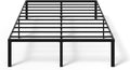 VINGLI 12 Inch King Bed Frame, Heavy Duty Metal Platform - No Box Spring Needed,Reinforced Steel Slats, Noise-Free, Easy Assembly, Ample Underbed Storage, Black
