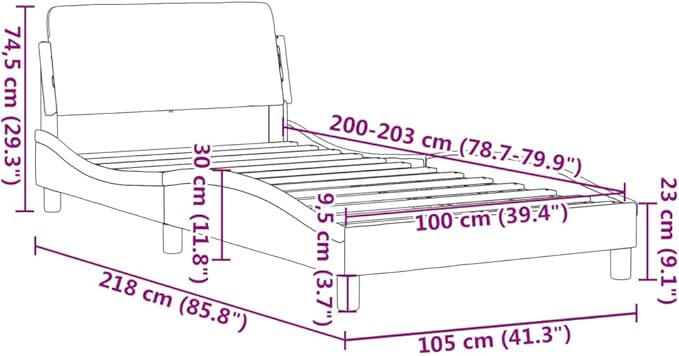 Light Gray Velvet Bed Frame with Storage, Modern Single Size Upholstered Platform for Small Spaces Light Gray, 41.3 x 85.8 x 29.3 in