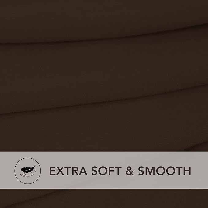 PureFit Super Stretch Sectional Couch Covers - 2 pcs Spandex Non Slip Sofa Covers with Elastic Bottom for L Shape Sectional Sofa Couch, Great for Kids & Pets (3 Seat Sofa + 2 Seat Chaise, Coffee)
