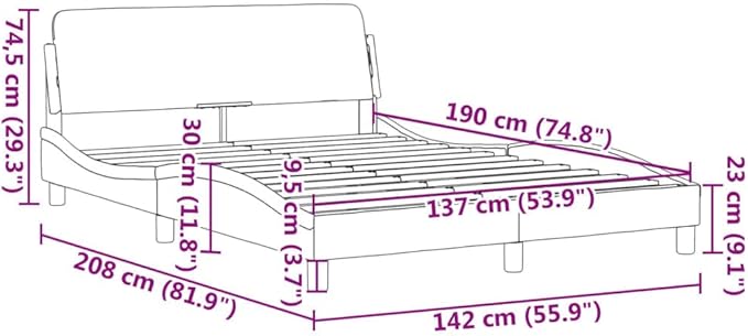 Light Gray Velvet Bed Frame with Storage, Modern Single Size Upholstered Platform for Small Spaces Dark Gray, 55.9 x 81.9 x 29.3 in