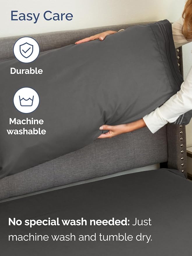 Extra Deep King Sheet Set - 6 Piece Breathable and Cooling Sheets - Hotel Luxury Bedding for Women, Men, Kids & Teens - Easy & Secure Fit - Soft, Wrinkle Free and Comfy - Extra Deep Pockets - Charcoal