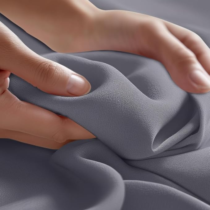 Utopia Bedding Flat Sheets - Pack of 6 - Soft Brushed Microfiber Fabric - Shrinkage & Fade Resistant Top Sheets - Easy Care (Queen, Grey)