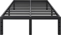 SHLAND Full Bed Frame 16 Inch - Sturdy Platform Bed Frame No Box Spring Needed Heavy Duty Metal Full Size Bed Frame Easy Assembly, Strong Bearing Capacity, No Noise