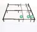 ZINUS Compack Metal Adjustable Bed Frame / 7 Inch Support Bed Frame for Box Spring and Mattress Set, Twin/Full/Queen