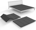 Light and Thin Bed, Large Double Bed 10MM, Folding Spring Box, Full Size 54x75''No Assembly Required