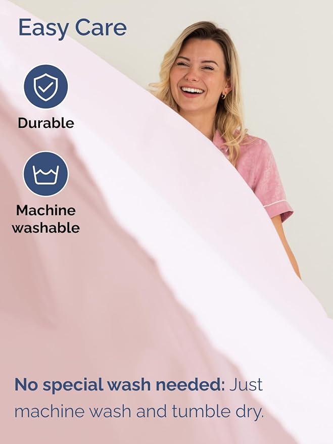Extra Deep Twin XL Sheet Set - 4 Piece Breathable and Cooling Sheets - Hotel Luxury Bedding for Women, Men, Kids & Teens - Easy Secure Fit - Soft & Wrinkle Free - Extra Deep Pockets - Lavender Pink