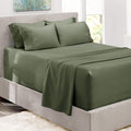 Hearth & Harbor Bed Sheets, Luxury Soft 6 Piece Bed Sheet Set Extra Deep Pocket Fitted Sheets Fits Mattress up to 21", Double Brushed Bedding Sheets & Pillowcases,