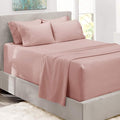 Hearth & Harbor Bed Sheets, Luxury Soft 6 Piece Bed Sheet Set Extra Deep Pocket Fitted Sheets Fits Mattress up to 21", Double Brushed Bedding Sheets & Pillowcases,