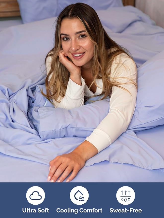 Extra Deep Cal King Sheet Set - 6 Piece Breathable and Cooling Sheets - Hotel Luxury Bedding for Women, Men, Kids & Teens - Easy & Secure Fit - Soft and Wrinkle Free - Extra Deep Pockets - Lavender