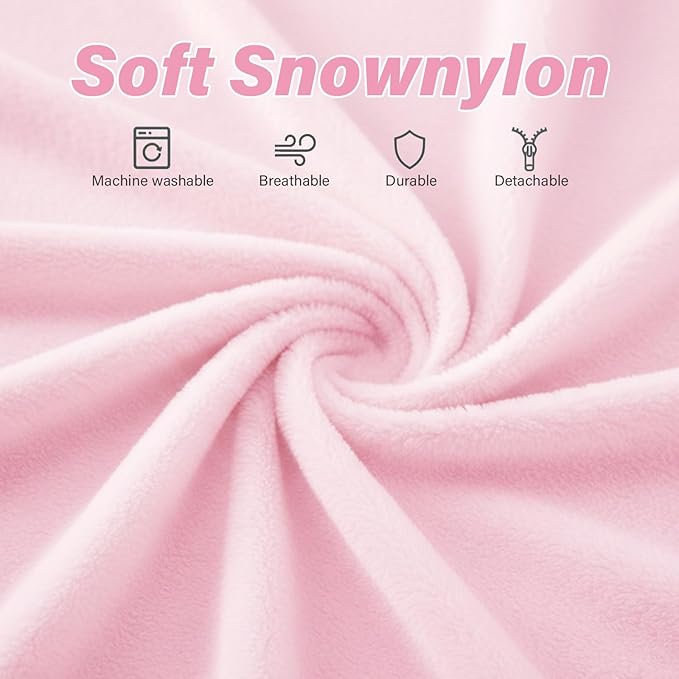 Tiita Convertible Folding Sofa Bed Twin Size for Adults with Pillow, Plush Fabric Floor Mattress Couch Bed, Washable Cover & Side Pocket, Guest Room, Dorm, Apartment, Living Room, Pink