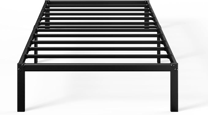 Zinus 14 Inch Elias Metal Platform Bed Frame, Steel Support, No Box Spring Needed, Easy Assembly, Twin