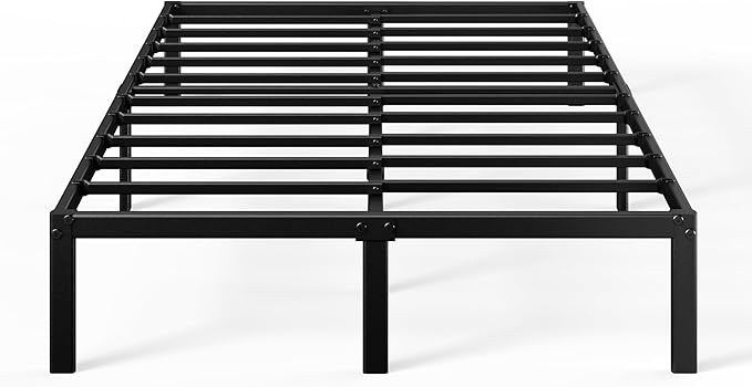 Zinus 14 Inch Elias Metal Platform Bed Frame, Steel Support, No Box Spring Needed, Easy Assembly, Queen