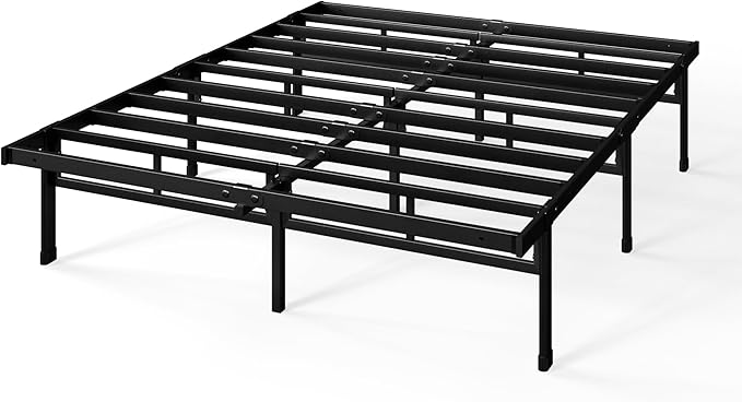 ZINUS Justin 14 Inch Easy to Assemble Mattress Foundation, Steel Support, No Box Spring Needed, King