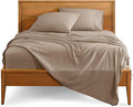 Bare Home Full Sheet Set - 1800 Ultra-Soft Microfiber Full Bed Sheets - Double Brushed - Deep Pockets - Easy Fit - 4 Piece Set - Bedding Sheets & Pillowcases (Full, Pebble)