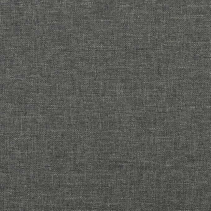 Bed Frame Dark Gray Bed Frame Furniture for Hotel Apartment 100% Polyester Fabric, Plywood, Engineered Wood