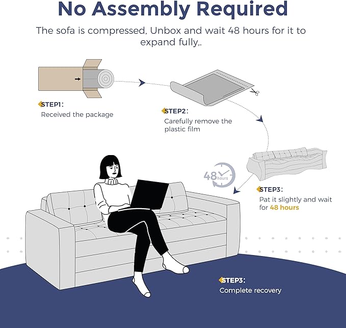 MAXYOYO Convertible Sofa Bed, Pull Out Oversized Loveseat Sleeper Sofa, 2 in 1 Folding Couch Bed, Fold Out Floor Couch with Pillows for Living Room Bedroom Lounge, Dark Grey