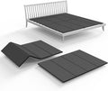 Light and Thin Bed, Large Double Bed 10MM, Folding Spring Box, King Size 80x76''