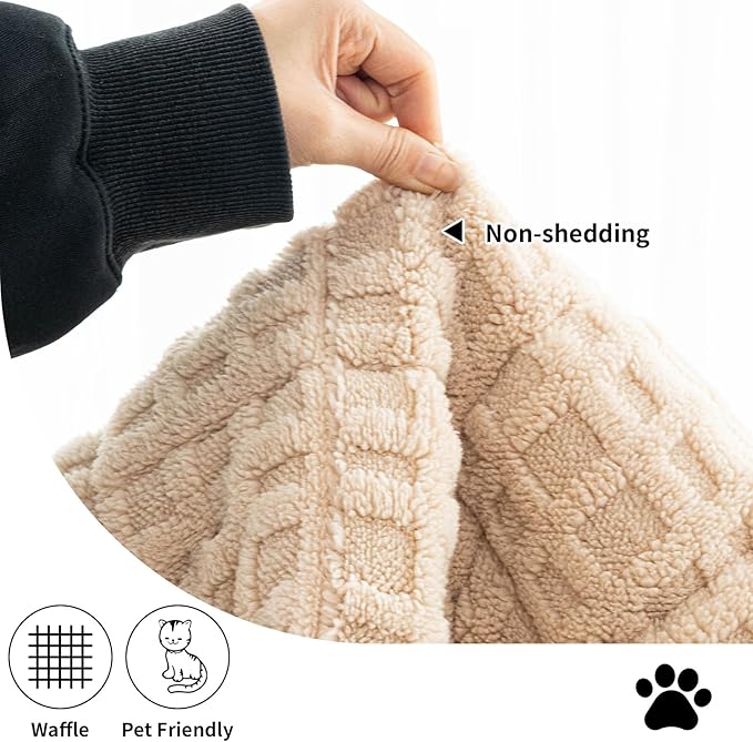 Dog Couch Cover, Couch Cover for Dogs Washable, Funny Fuzzy Plush Sofa Covers, Non Slip Dog Covers for Couches and Sofas, Sofa Pad Furniture Protector for L Shaped(Brown, 27.6"x 27.6")