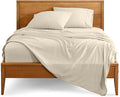 Bare Home Split Head Flex King Sheet Set - 1800 Ultra-Soft Microfiber Bed Sheets - Double Brushed - Deep Pockets - Easy Fit - 4 Piece Set - Bedding Sheets & Pillowcases (Sand)