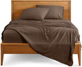 Bare Home King Sheet Set - 1800 Ultra-Soft Microfiber King Bed Sheets - Double Brushed - Deep Pockets - Easy Fit - 4 Piece Set - Bedding Sheets & Pillowcases (King, Cocoa)