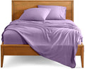 Bare Home Split Head Flex King Sheet Set - 1800 Ultra-Soft Microfiber Bed Sheets - Double Brushed - Deep Pockets - Easy Fit - 4 Piece Set - Bedding Sheets & Pillowcases (Lavender)