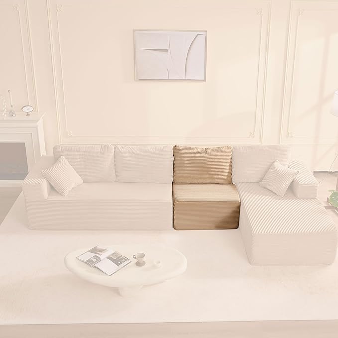 Cozy Single Seat, Set of Comfortable Seating, No Assembly Required, Camel