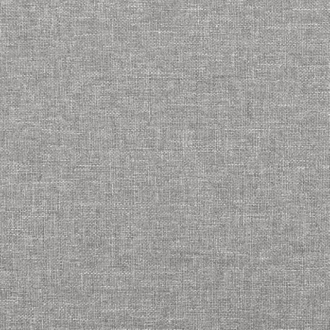 Bed Frame Light Grey Furniture 100% Polyester, Plywood, Engineered Wood