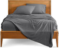 Bare Home Twin Sheet Set - 1800 Ultra-Soft Microfiber Twin Bed Sheets - Double Brushed - Deep Pockets - Easy Fit - 3 Piece Set - Bedding Sheets & Pillowcases (Twin, Grey)