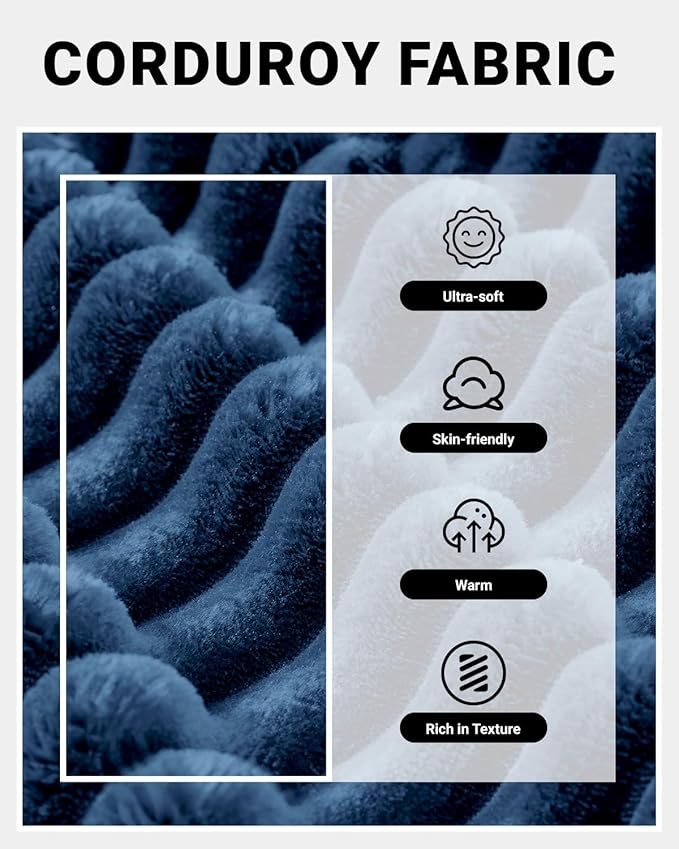 132 Inch Modular Sectional Sleeper Sofa, Boneless Cloud Couch for Living Room, U Shaped 5 Seat Sofa with 2 Cup Holders, Free Combination, No Assembly Required (Blue)