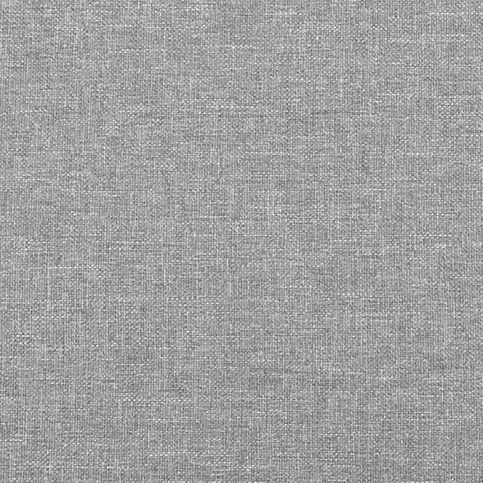 Bed Frame Light Gray Polyester, Plywood, Engineered Wood Twin XL Furniture Bed