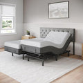 Celestial Sleep Aurora Adjustable Bed Base (Frame Only), Easy Assembly, Head and Foot Lift, Zero Gravity, Memory Positions - Split King