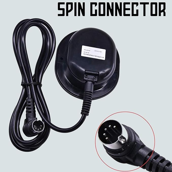 AWINLI 90° Elbow Oval 2 Button 5 Pin Fixed Recliner Switch Electric Recliner Lift Chair Remote Control for Limoss,Okin,Ashleys,Catnapper Lounger Controller