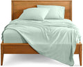 Bare Home Split Head Flex King Sheet Set - 1800 Ultra-Soft Microfiber Bed Sheets - Double Brushed - Deep Pockets - Easy Fit - 4 Piece Set - Bedding Sheets & Pillowcases (Spring Mint)