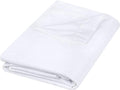 Utopia Bedding Flat Sheets - Pack of 16 - Soft Brushed Microfiber Fabric - Shrinkage & Fade Resistant Top Sheets - Easy Care (King, White)