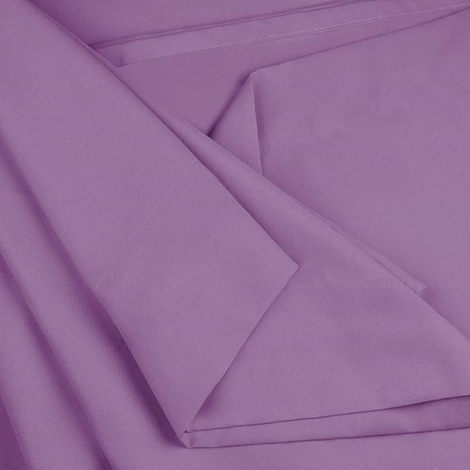 Hearth & Harbor Extra Deep Pocket King Size Sheets Set - Fits Mattress 18-24 Inches Deep - 6 Piece Lavender Dream Sheets