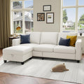 Youmumeub Sectional Sofa and Couches for Living Room - 78''L Shaped Beige Couch Pet Friendly Modular 3-Seater Convertible Sofas-Suitable for The Living Room, Apartment or Bedroom