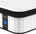Inofia 12 Inch King Mattress, Hybrid Innerspring King Size Mattresses, Cool Bed with Breathable Soft Knited Fabric Cover, 101 Nights Trial