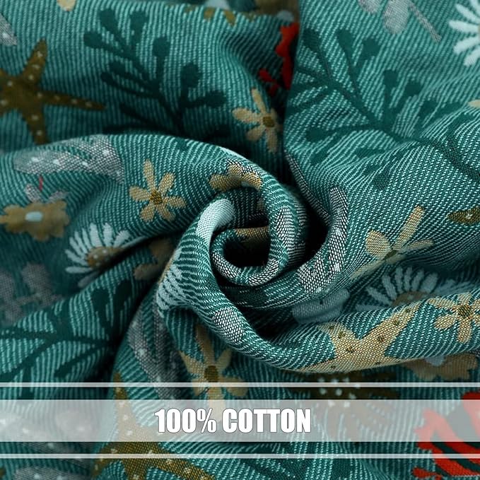 Boho Throw Blanket for Bed 100% Cotton Ultra Soft Rustic Quilt Spring Blanket Floral Farmhouse Decor Bed Blankets,60"x80" All Season Rustic Throw for Sofa Couch Chair