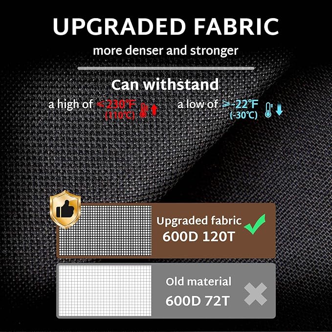 iBirdie Outdoor Patio Furniture Cover fit 83 x 104 inch, 80 x 102, 82 x 100 L-Shaped Sectional Sofa, Waterproof Weatherproof Heavy Duty 600D Garden Cover for Outside L Shape Couch