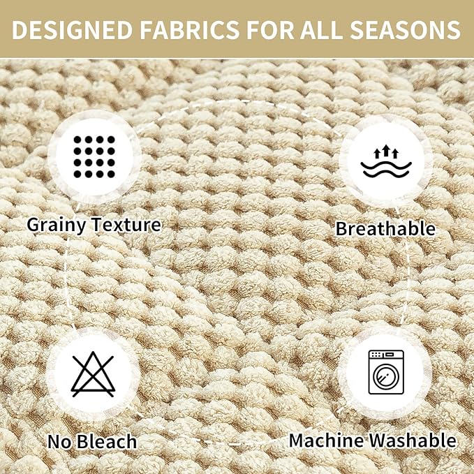 Sofa Couch Cover, Sofa Covers Washable for Dogs, Non-Slip Couch Covers for Sectional Sofa, Sofa Slipcovers for All Seasons Furniture Protector for L Shaped(Light Brown, 27"x 71")