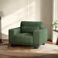 Amada 40" Oversized Accent Sofa Chair, Modern Armchair with Deep Seat, Comfy Upholstered Large Reading Chair with Removable Washable Covers for Living Room & Bedroom Office