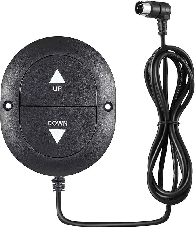 AWINLI 90° Elbow Oval 2 Button 5 Pin Fixed Recliner Switch Electric Recliner Lift Chair Remote Control for Limoss,Okin,Ashleys,Catnapper Lounger Controller