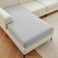 Deep Dream Sectional Couch Covers, 1 Piece Chaise Lounge Slipcover L Shape for Sectional Sofa, Separate Couch Cushion Chaise Cover for Both Left/Right Sectional Couch (1 Piece Chaise, Light Grey)
