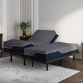Dyonery Split King Adjustable Bed Frame with Mattress, 14 Inch Copper-Gel AeroFusion Memory Foam, Head & Foot Incline, 750lbs Lift Capacity, Powerful Quiet Motor, 5 Minutes Tools-Free Assembly