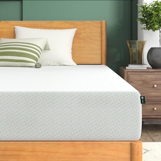 Zinus Memory Foam 8 Inch Green Tea Mattress, Full