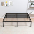 Maenizi 12 Inch Full Size Bed Frame No Box Spring Needed, Heavy Duty Metal Platform Bed Frame Full Support Up to 3000 lbs, Easy Assembly, Noise Free, Black